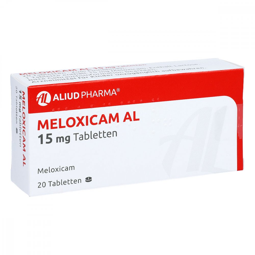 Meloxicam Al 15 Mg Tabletten (20 stk)