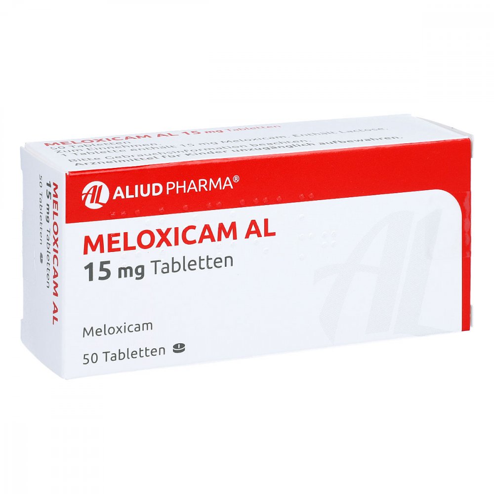 Meloxicam Al 15 Mg Tabletten (50 stk)