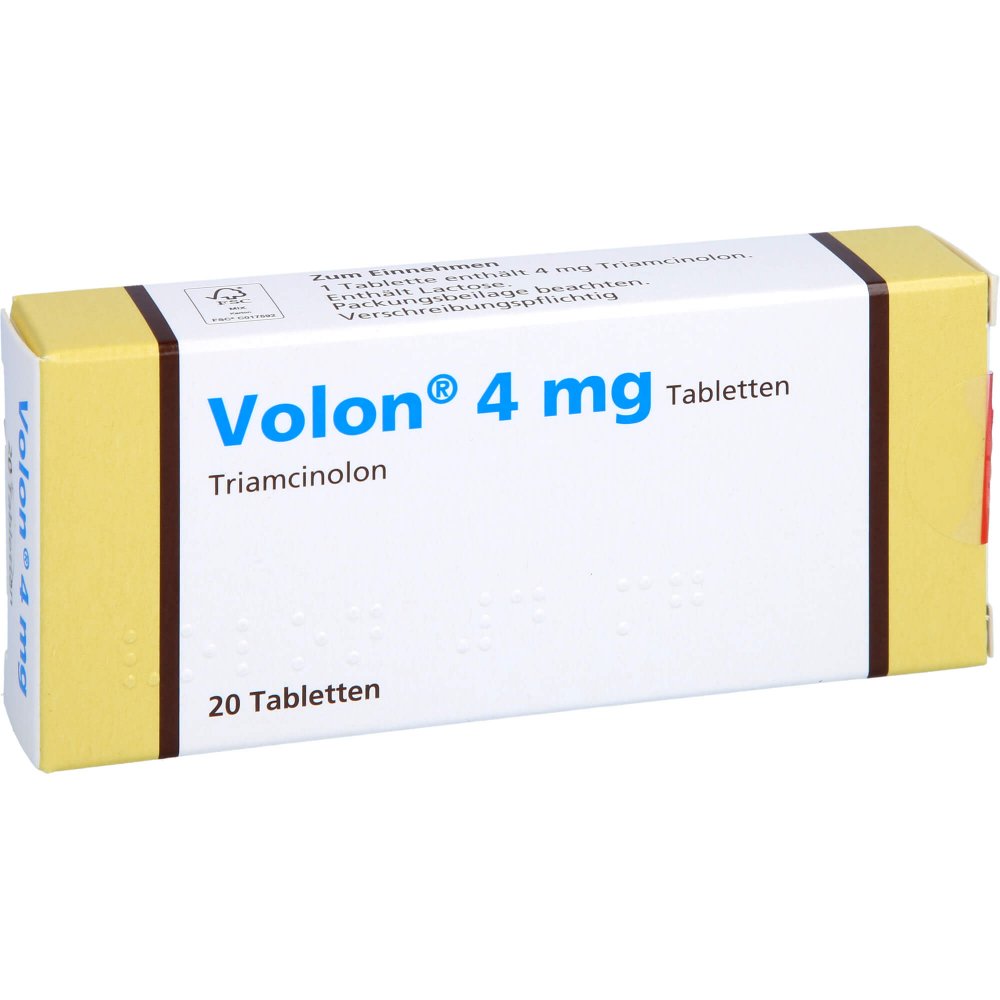 Volon 4 Mg Tabletten (20 stk)