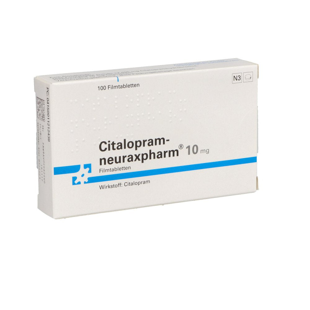 Citalopram-Neuraxpharm 10 Mg Filmtabletten (100 stk)