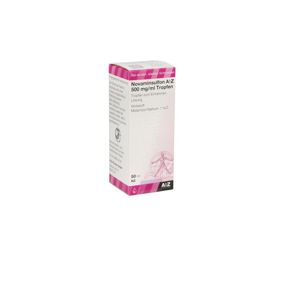 Novaminsulfon Abz 500 Mg/Ml Tropfen Zum Einnehmen (50 ml)