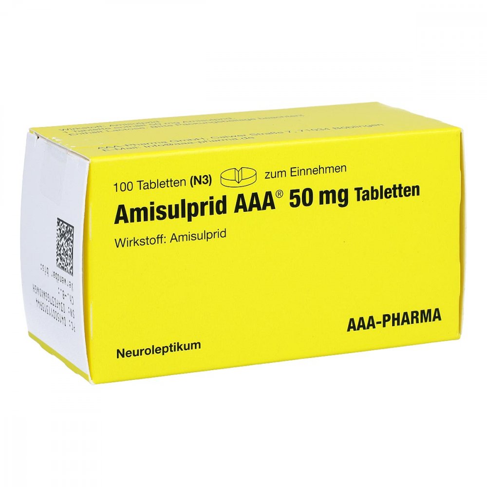 Amisulprid Aaa-Pharma 50 Mg Tabletten (100 stk)