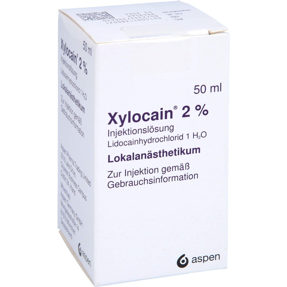 Xylocain 2% Flaschen Injektionslösung (50 ml)