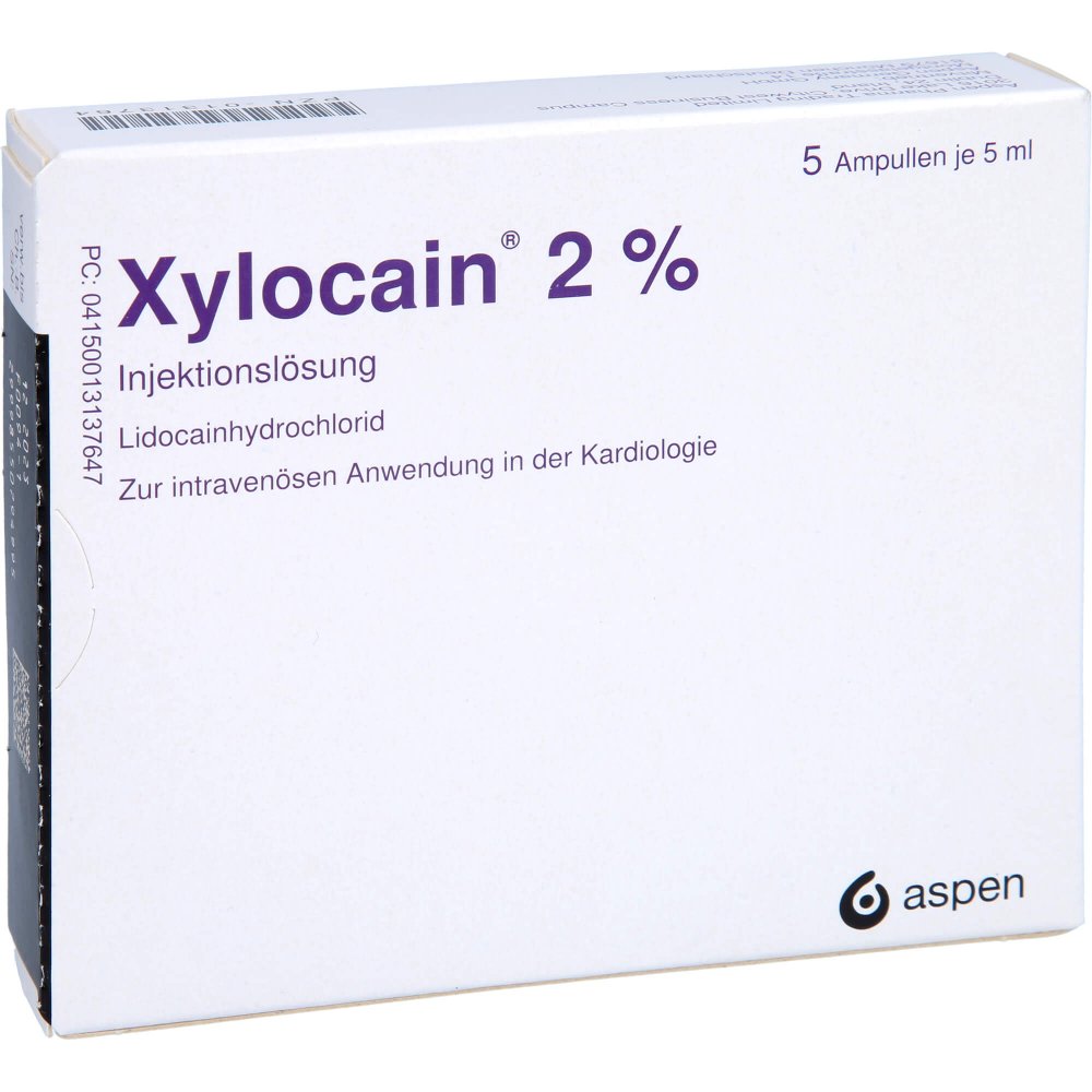 Xylocain 2% Ampulle Injektionslösung (5X5 ml)