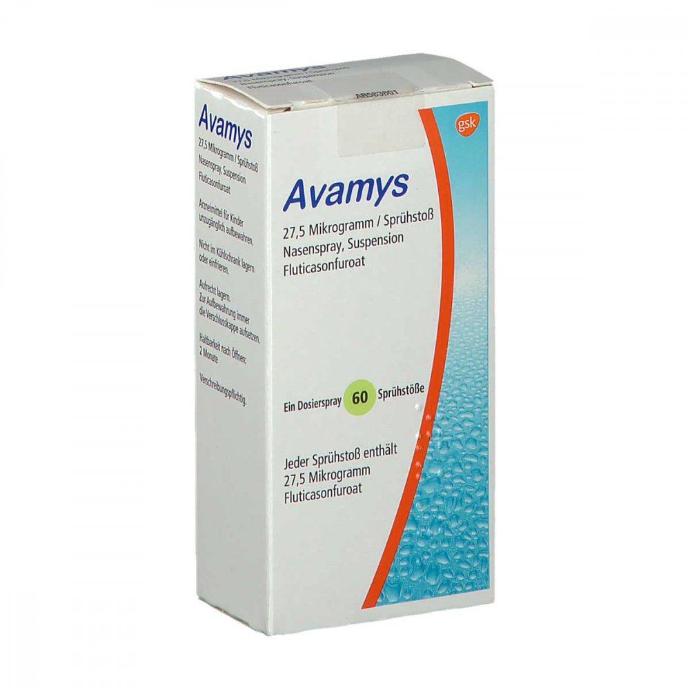 Avamys 27,5 Μg Nasenspray 60 Hub (1 stk)