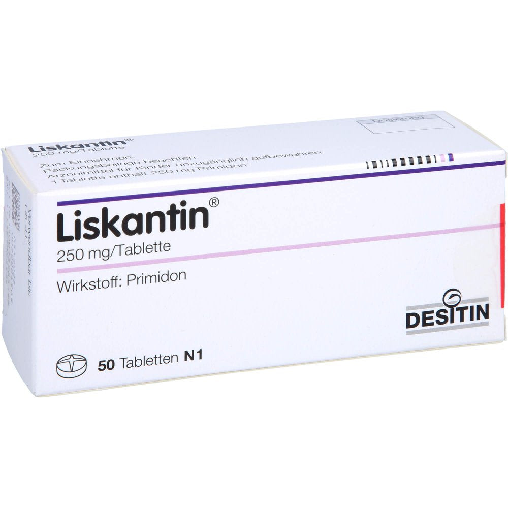 Das Produktfoto zeigt Liskantin Tabletten (50 stk) PZN 01358519