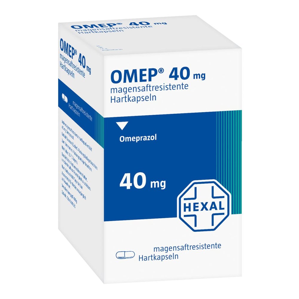Omep 40 Mg Magensaftresistente Hartkapseln (100 stk)