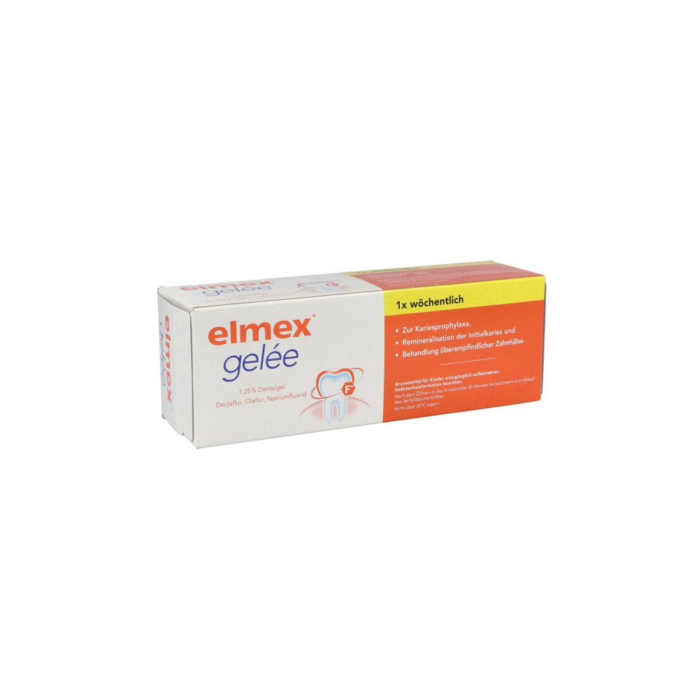 Das Produktfoto zeigt Elmex Gelee (215 g) PZN 01427255