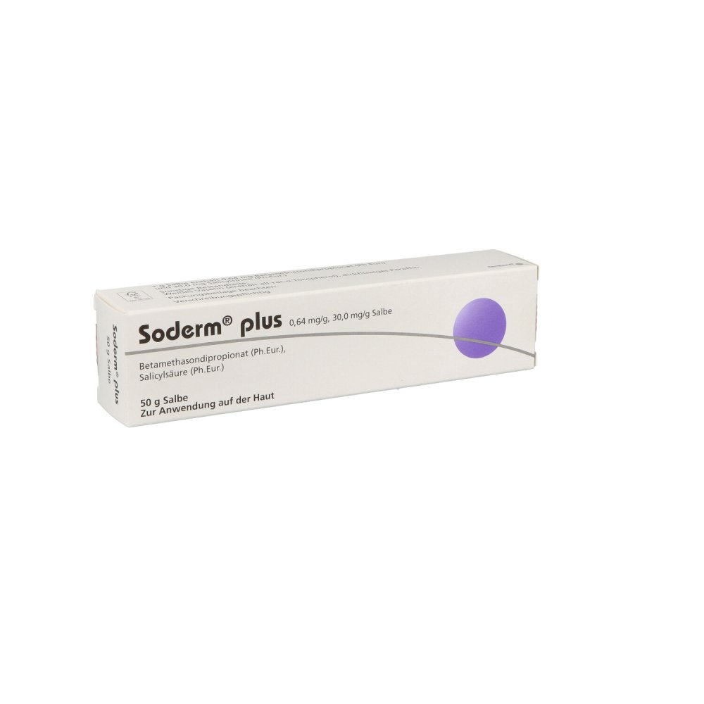 Soderm Plus 0,64 Mg/G + 30 Mg/G Salbe (50 g)