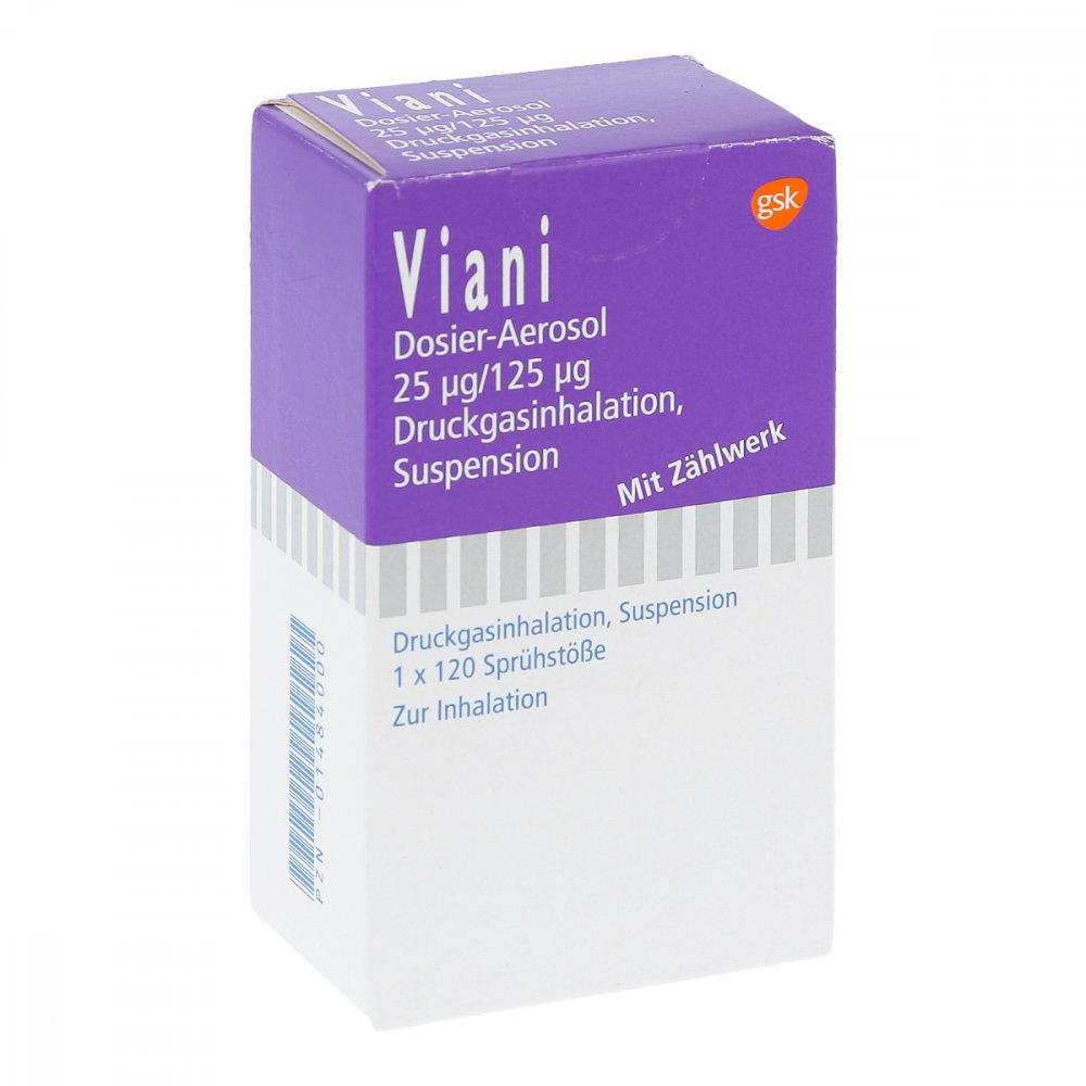 Viani Dosier-Aerosol 25 Μg/125 Μg 120 Hub (120 stk)