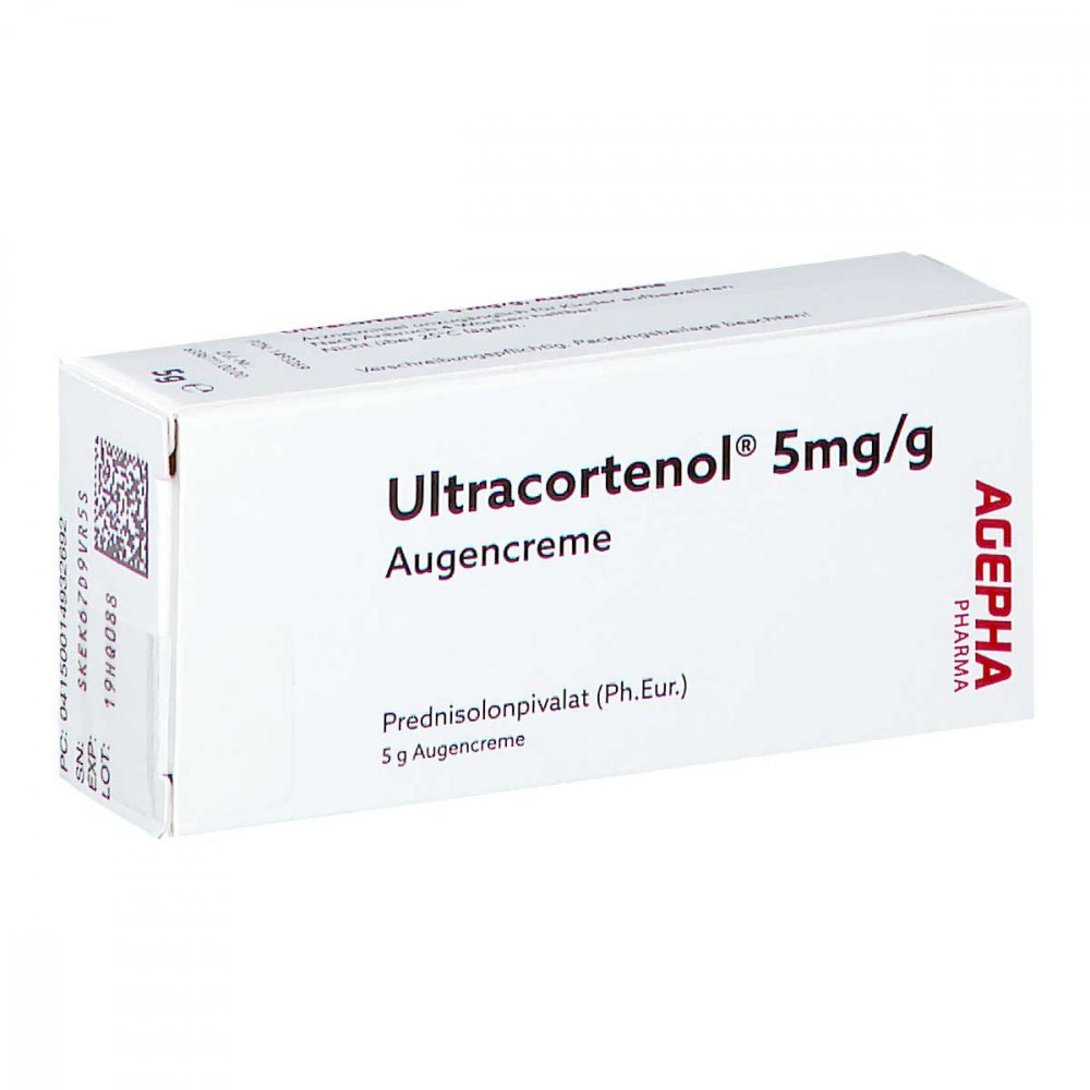 Ultracortenol 5 Mg/G Augencreme (5 g)