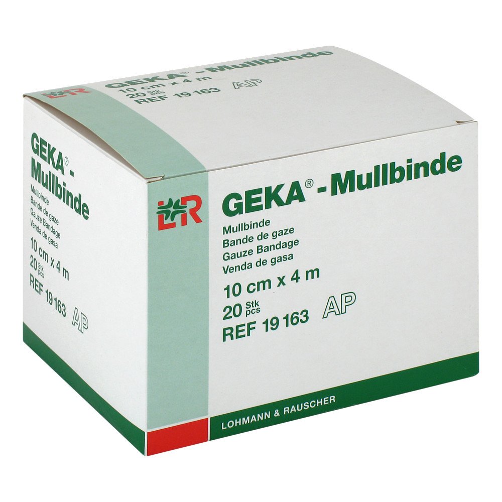 Mullbinden Geka 10 Cmx4 M (20 stk)