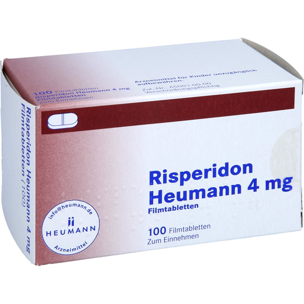 Risperidon Heumann 4 Mg Filmtabletten (100 stk)