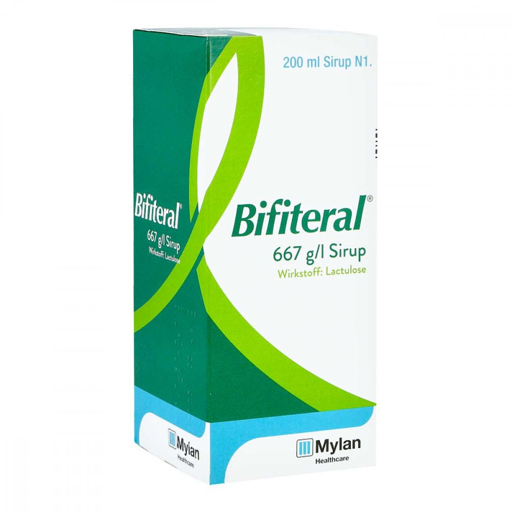 Das Produktfoto zeigt Bifiteral Sirup (200 ml) PZN 01610404