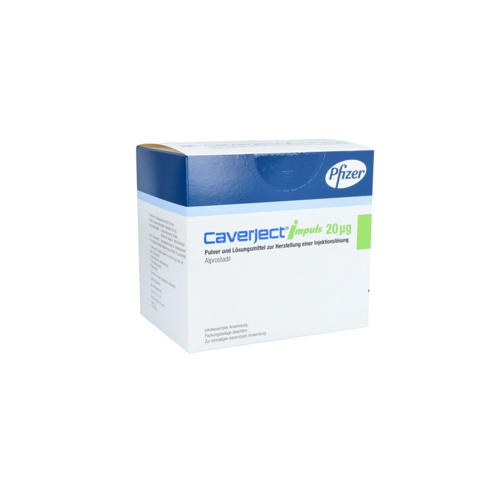 Caverject Impuls 20 Μg Zweikammerspr.P+Lm H.Inj.L. (10 stk)