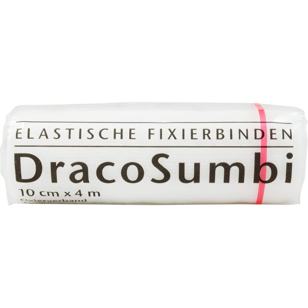 Dracosumbi Fixierbinde 10 Cmx4 M Weiß (1 stk)