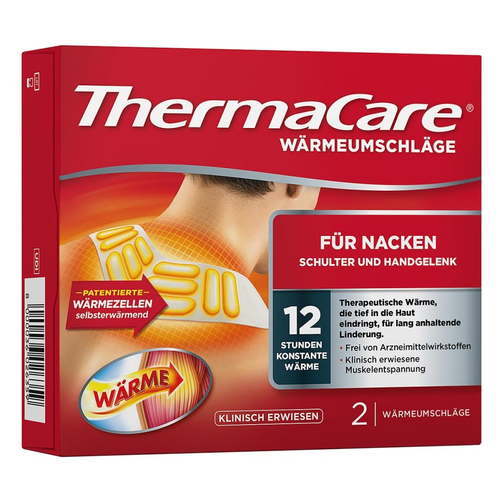 Thermacare Nacken/Schulter Auflagen Z.Schmerzlind. (2 stk)