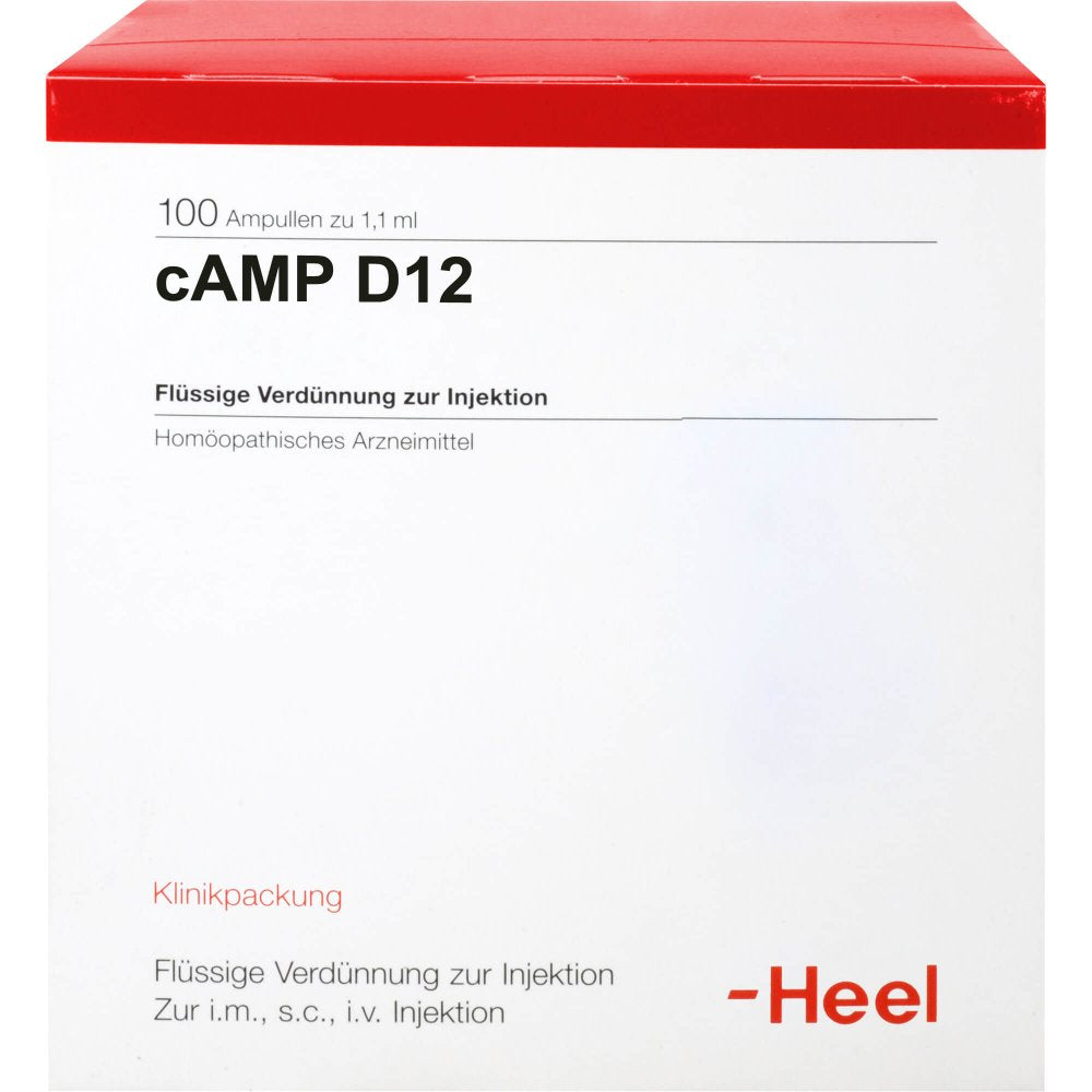 Das Produktfoto zeigt Camp D 12 Ampullen (100 stk) PZN 01698066