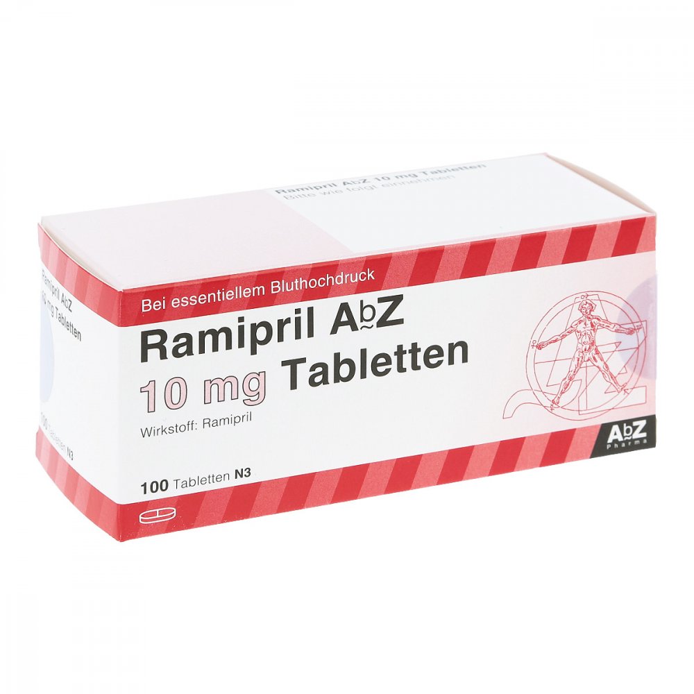 Ramipril Abz 10 Mg Tabletten (100 stk)