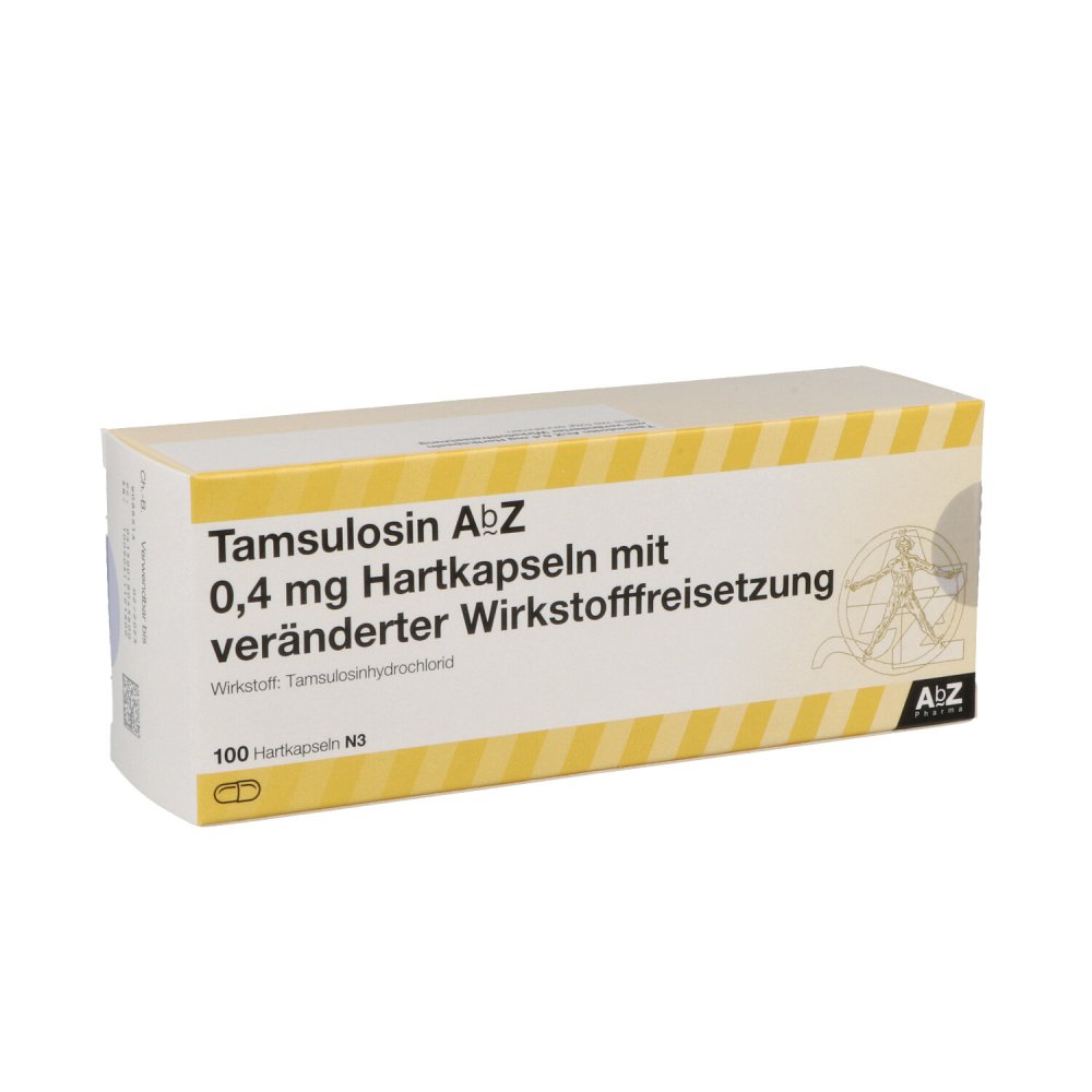 Tamsulosin Abz 0,4 Mg Hartk.M.Veränd.Wst.-Frs. (100 stk)