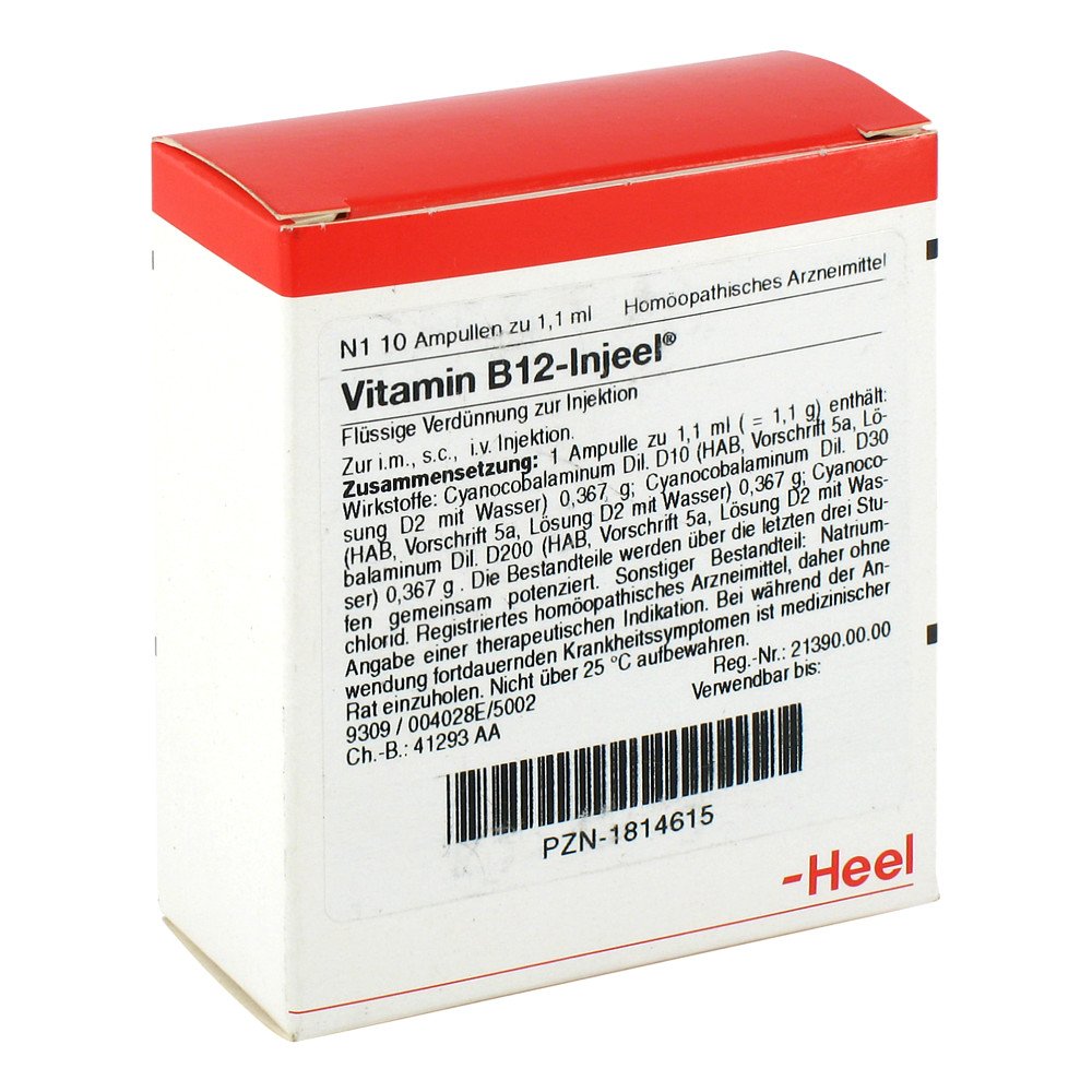Vitamin B12 Injeel Ampullen (10 stk)
