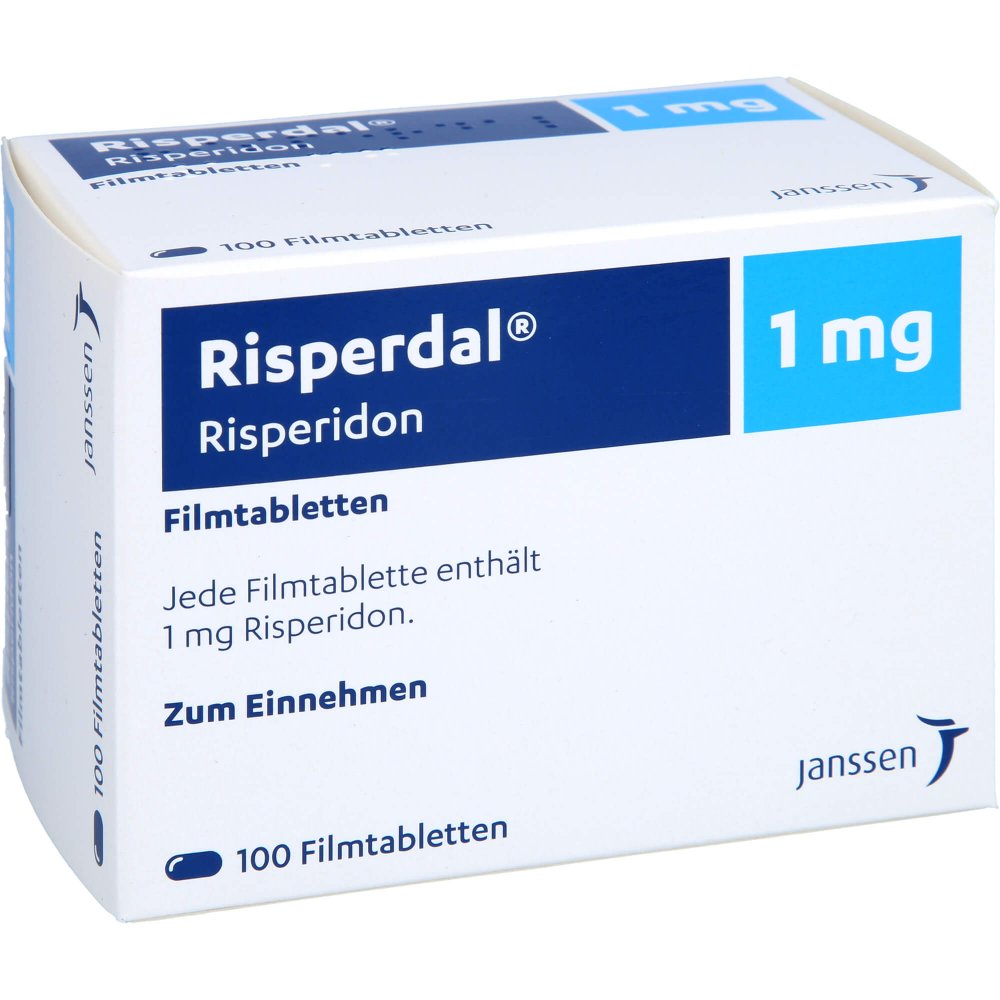 Risperdal 1 Mg Filmtabletten (100 stk)