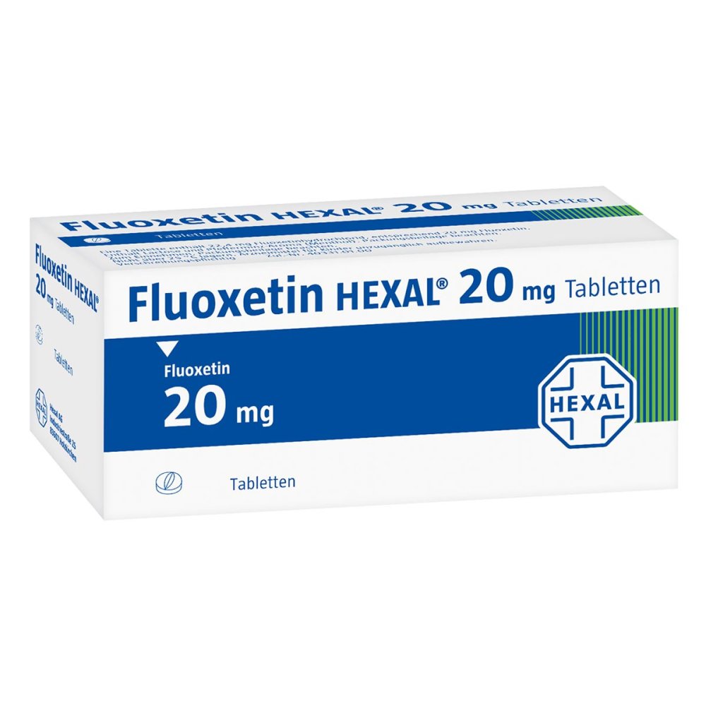 Fluoxetin Hexal 20 Mg Tabletten (100 stk)