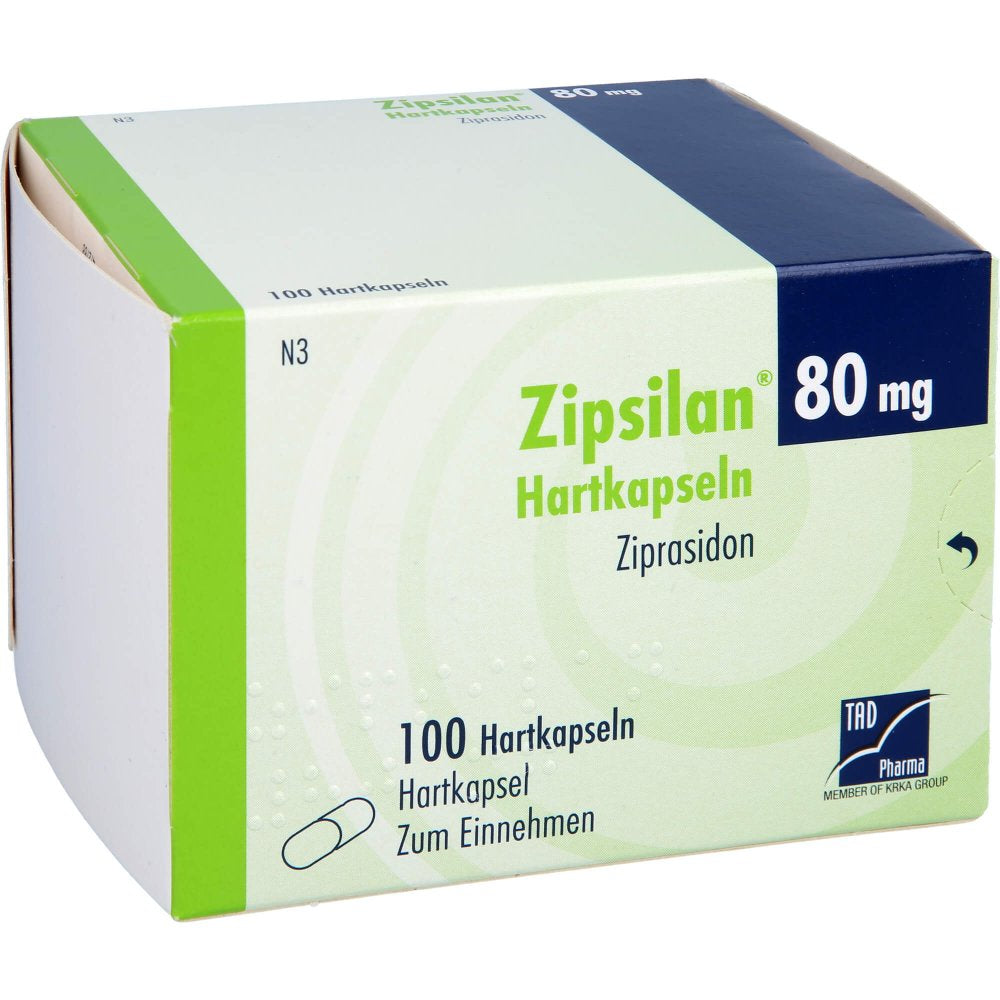 Das Produktfoto zeigt Zipsilan 80 Mg Hartkapseln (100 stk) PZN 01824424