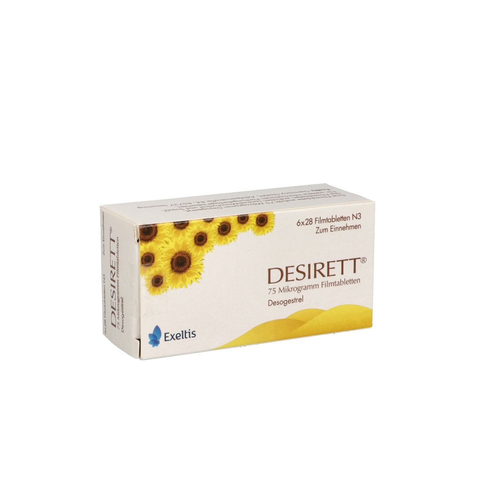 Desirett 75 Mikrogramm Filmtabletten (6X28 stk)