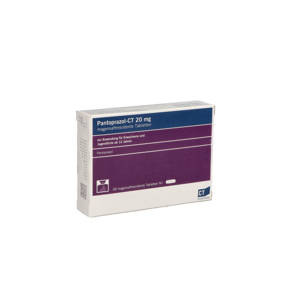 Pantoprazol-Ct 20 Mg Magensaftresistente Tabletten (28 stk)