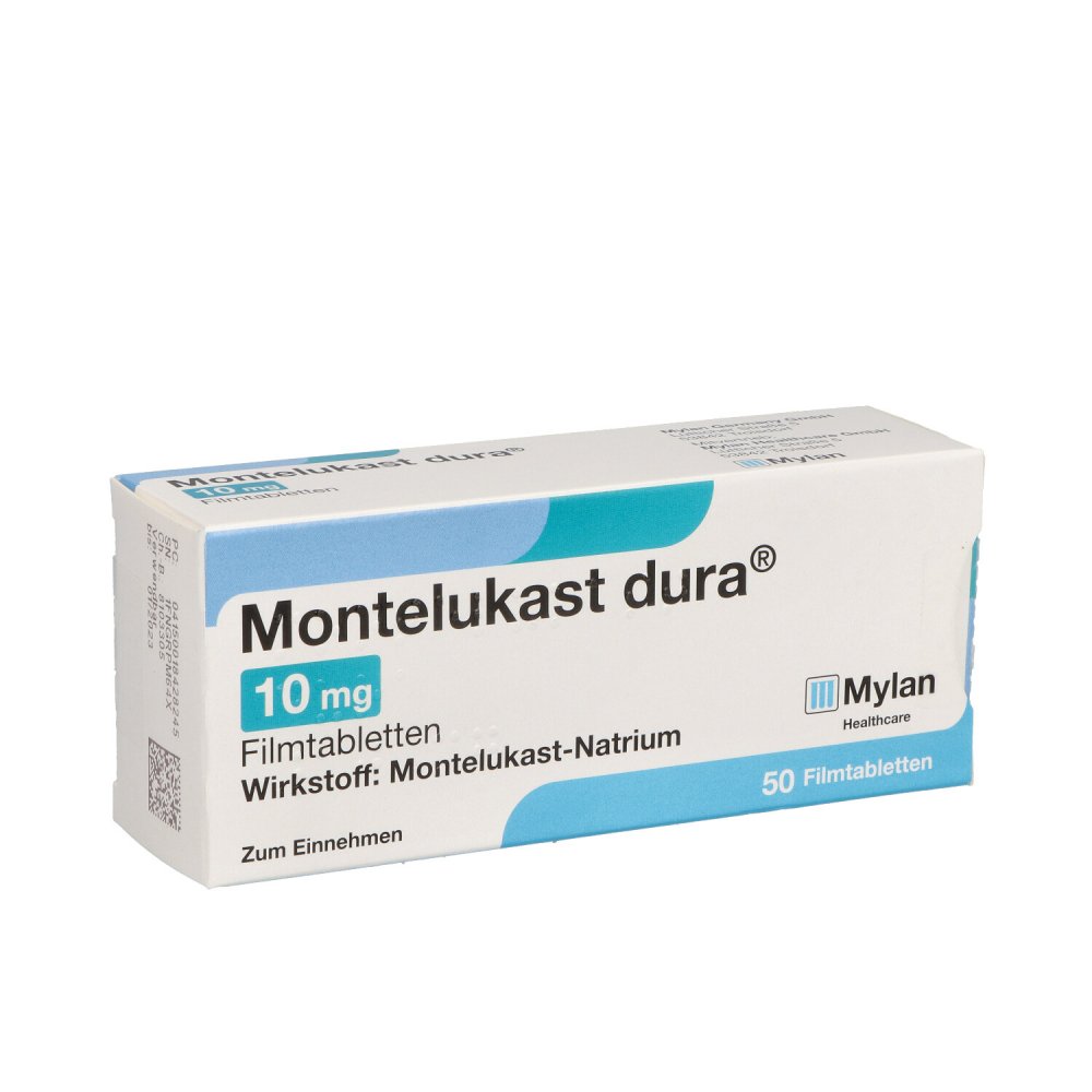 Montelukast Dura 10 Mg Filmtabletten (50 stk)