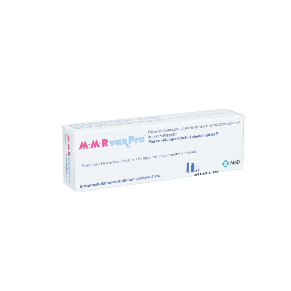 M-M-Rvaxpro P.+Lm H.Inj.-Susp.Fertigspr.M.Kanüle (0.5 ml)
