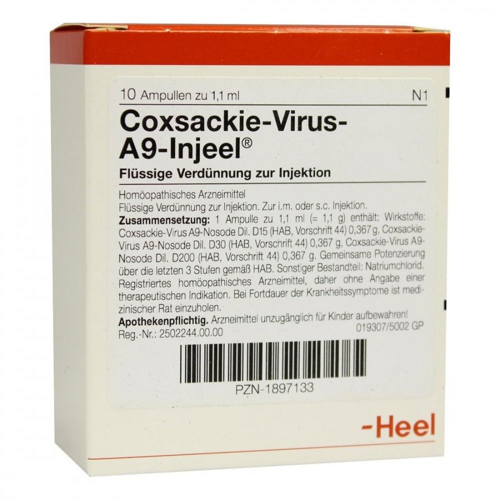 Coxsackie-Virus A9 Injeel Ampullen (10 stk)