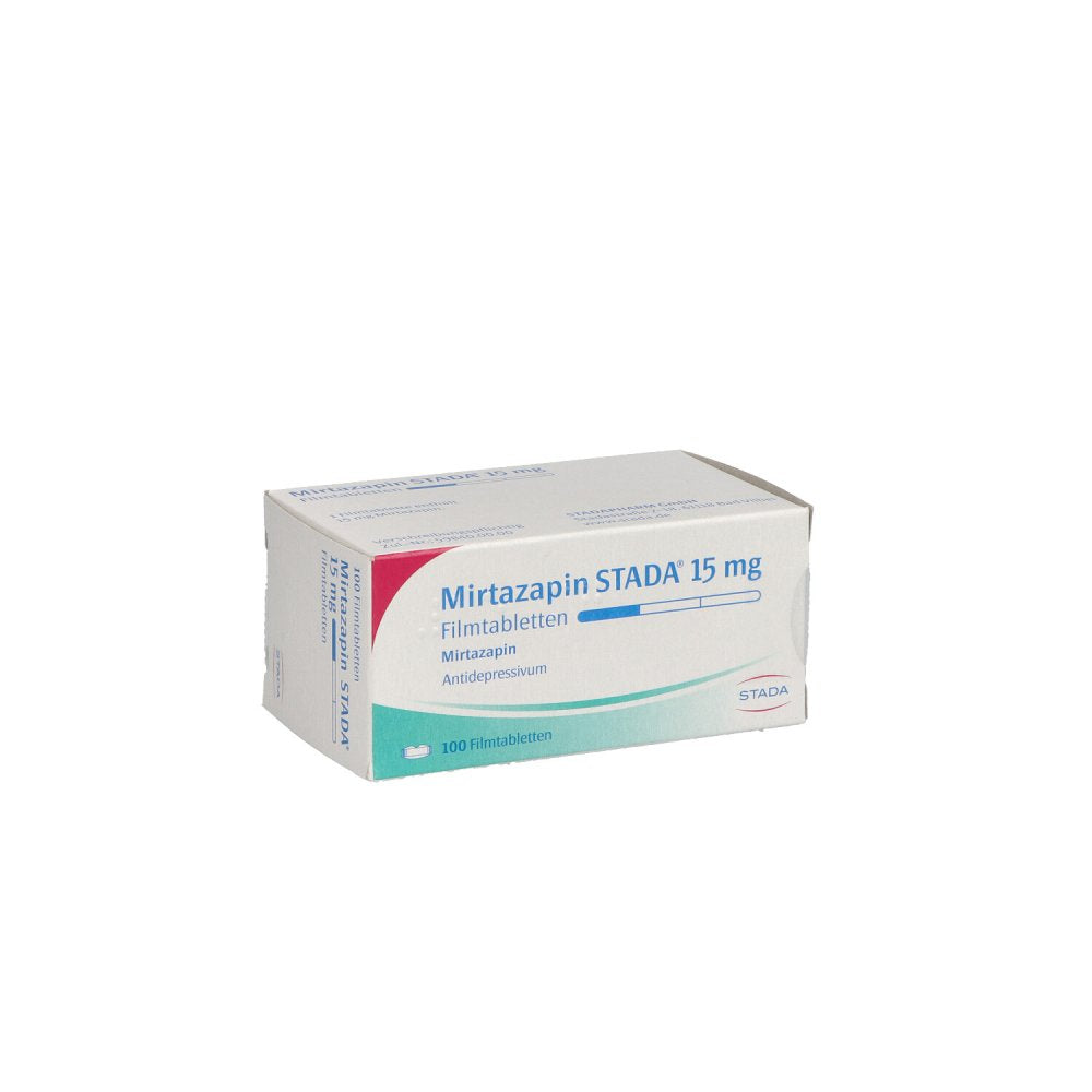 Mirtazapin Stada 15 Mg Filmtabletten (100 stk)