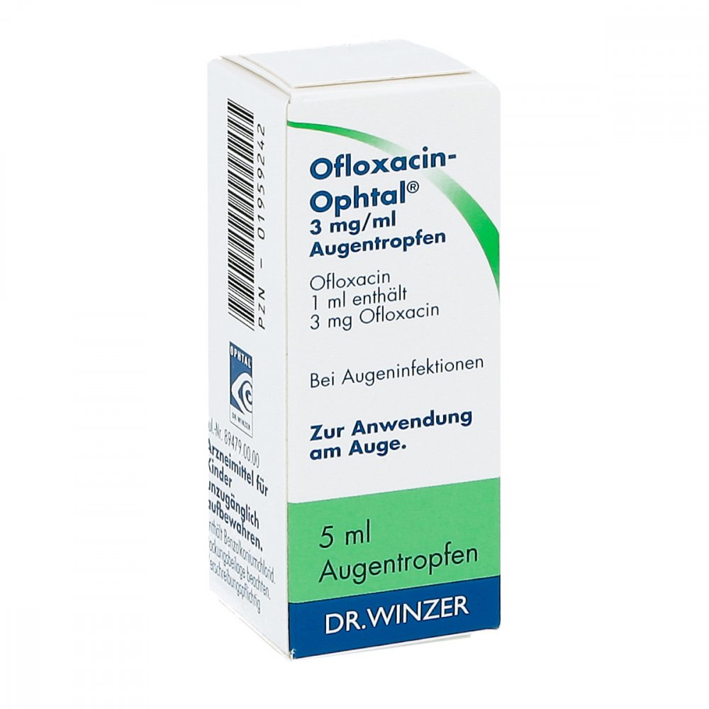 Ofloxacin-Ophtal 3 Mg/Ml Augentropfen (5 ml)