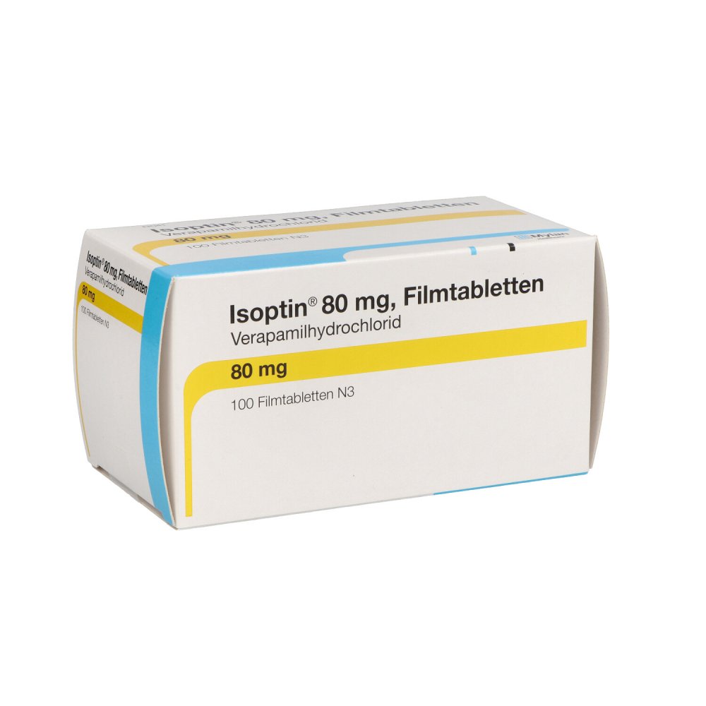 Isoptin 80 Mg Filmtabletten (100 stk)