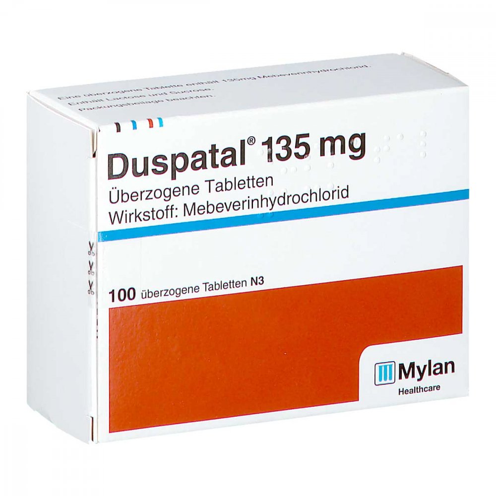 Duspatal 135 Mg Überzogene Tabletten (100 stk)