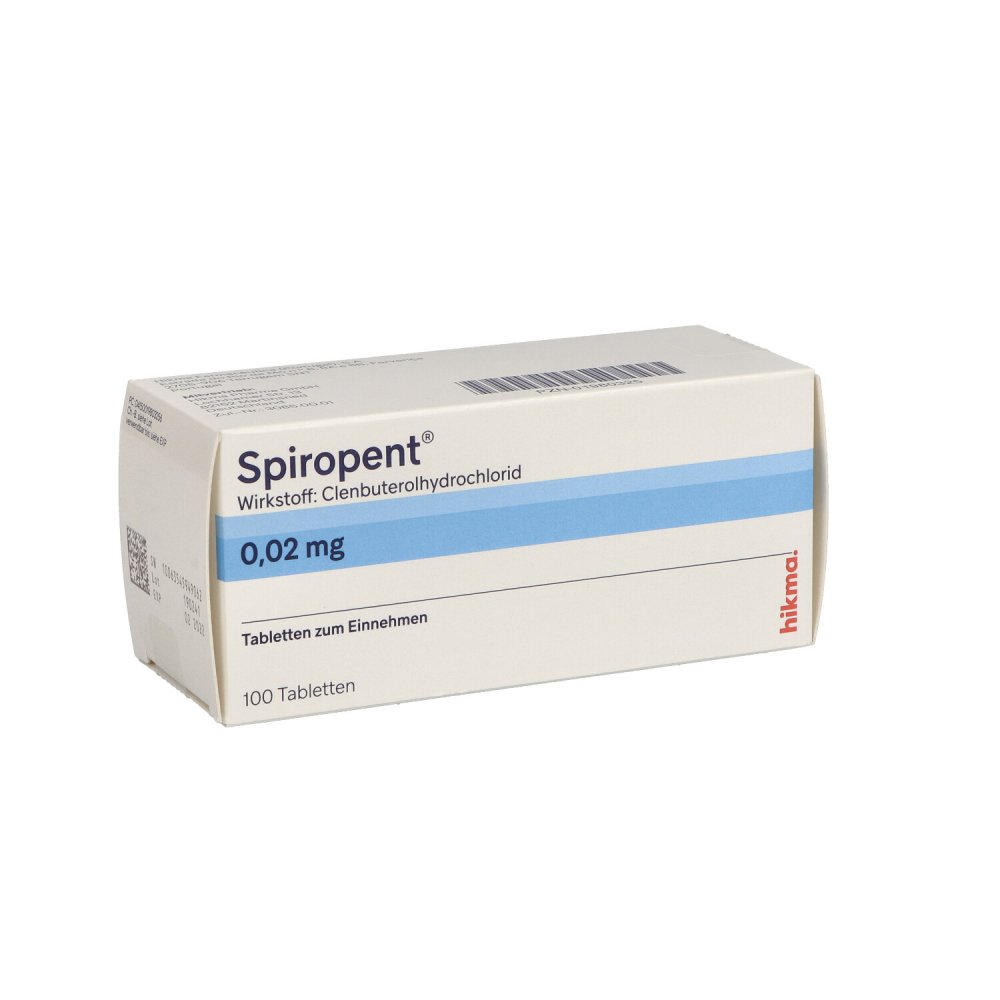 Spiropent Tabletten (100 stk)