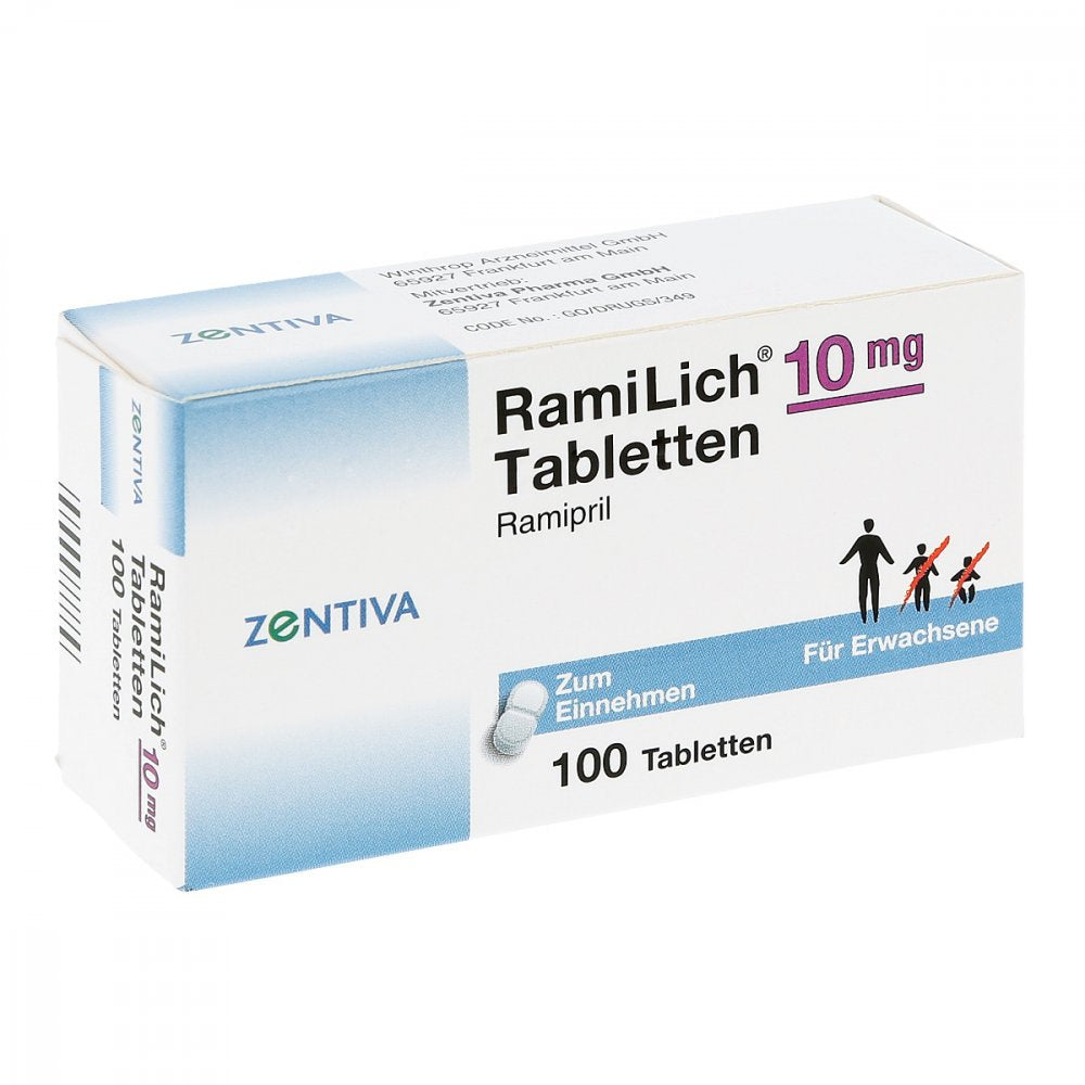 Ramilich 10 Mg Tabletten (100 stk)