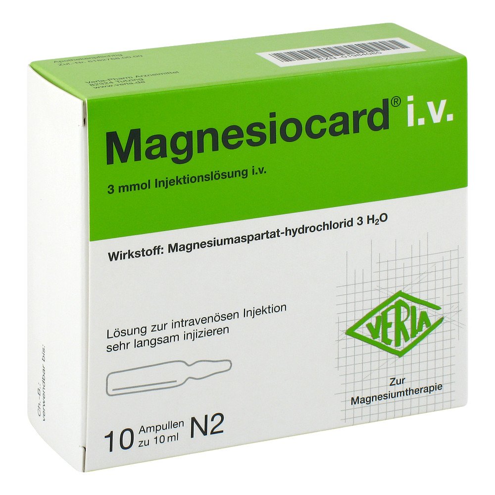 Magnesiocard I.V. Injektionslösung (10X10 ml)