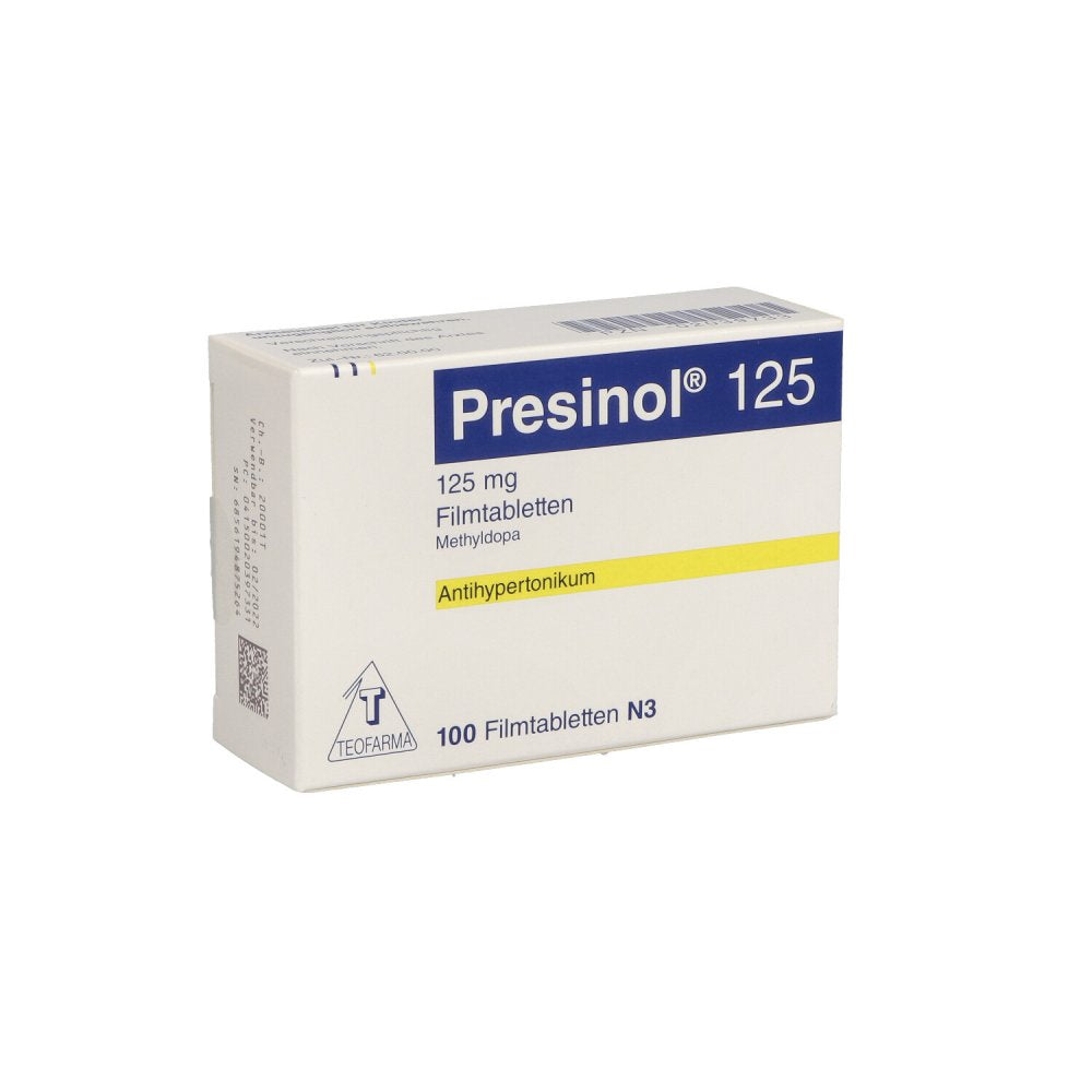 Presinol Mite 125 Filmtabletten (100 stk)