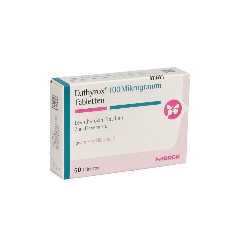 Euthyrox 100 Mikrogramm Tabletten (50 stk)