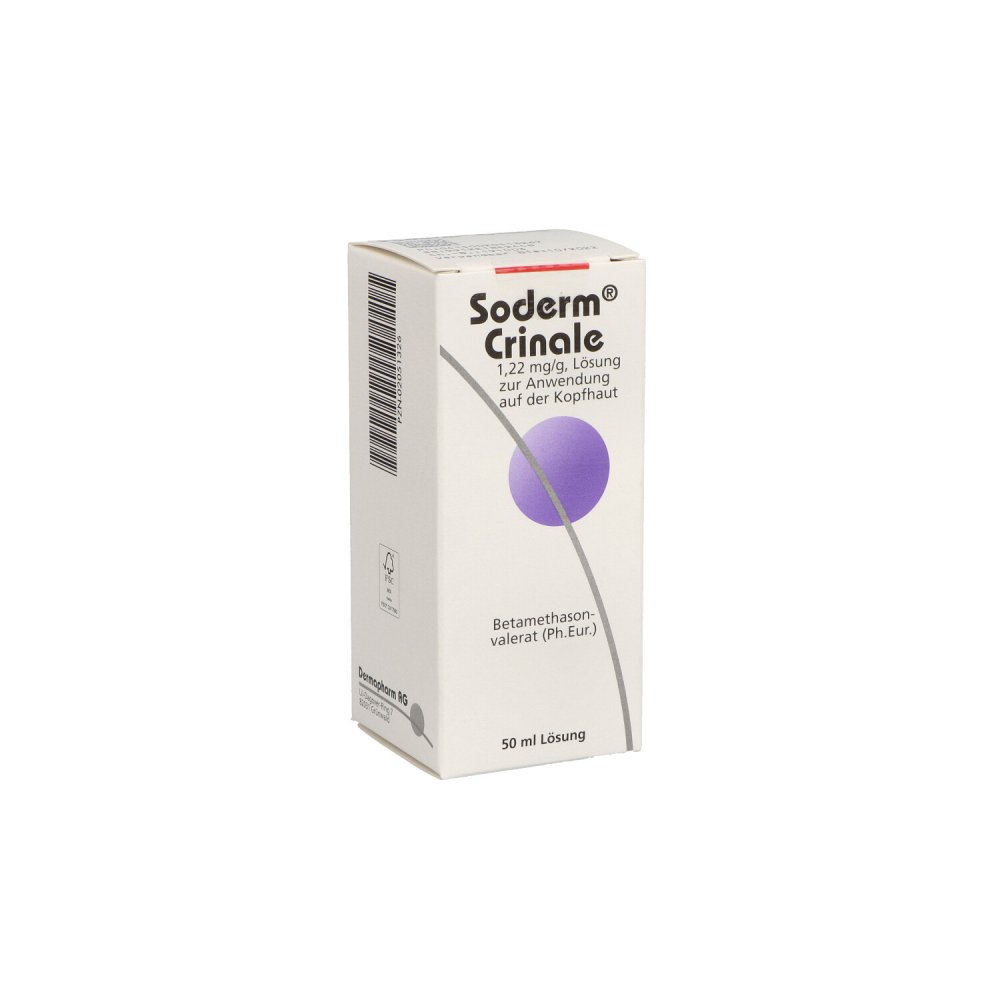 Soderm Crinale 1,22 Mg/G Lösung Z.Anw.A.D.Kopfhaut (50 ml)