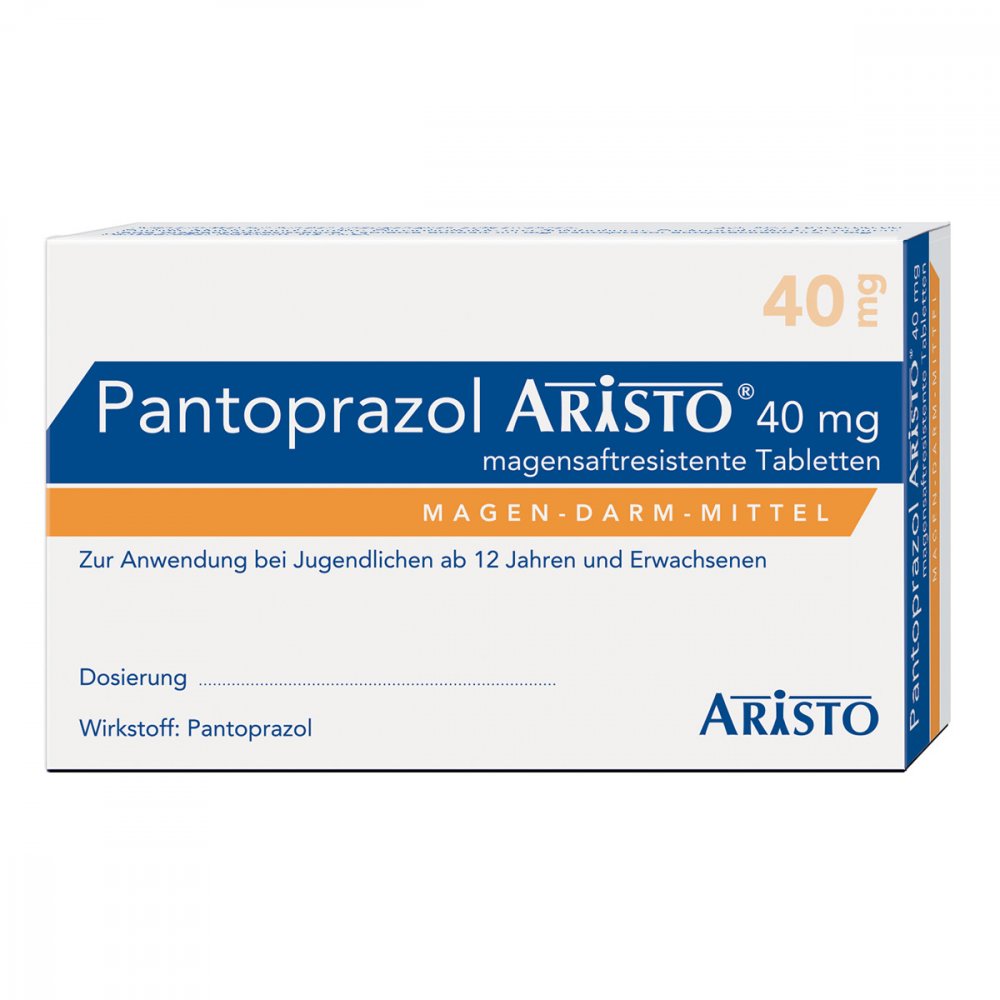 Pantoprazol Aristo 40 Mg Magensaftres.Tabletten (15 stk)