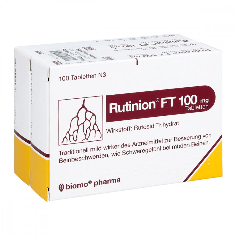 Rutinion Ft 100 Mg Tabletten (200 stk)