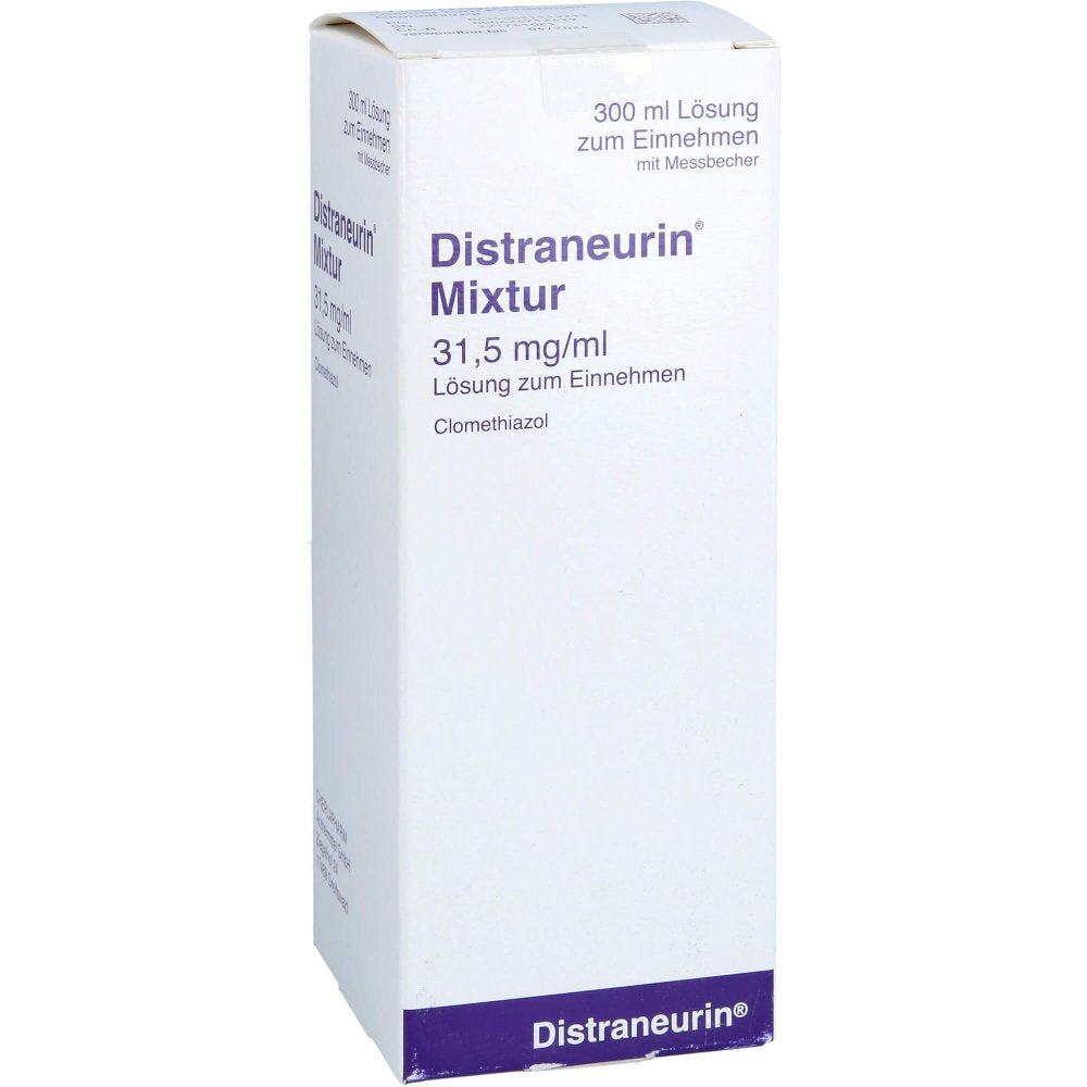 Das Produktfoto zeigt Distraneurin Mixtur 5% (300 ml) PZN 02151921