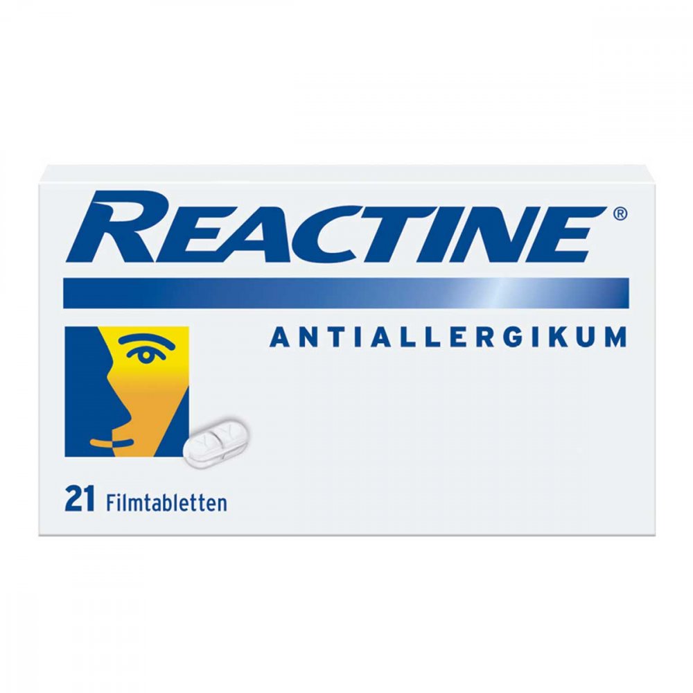 Reactine Filmtabletten (21 stk)