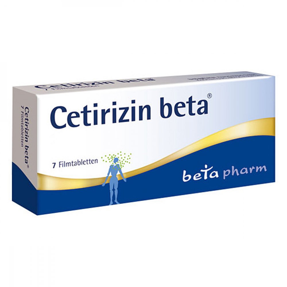 Cetirizin Beta Filmtabletten (7 stk)