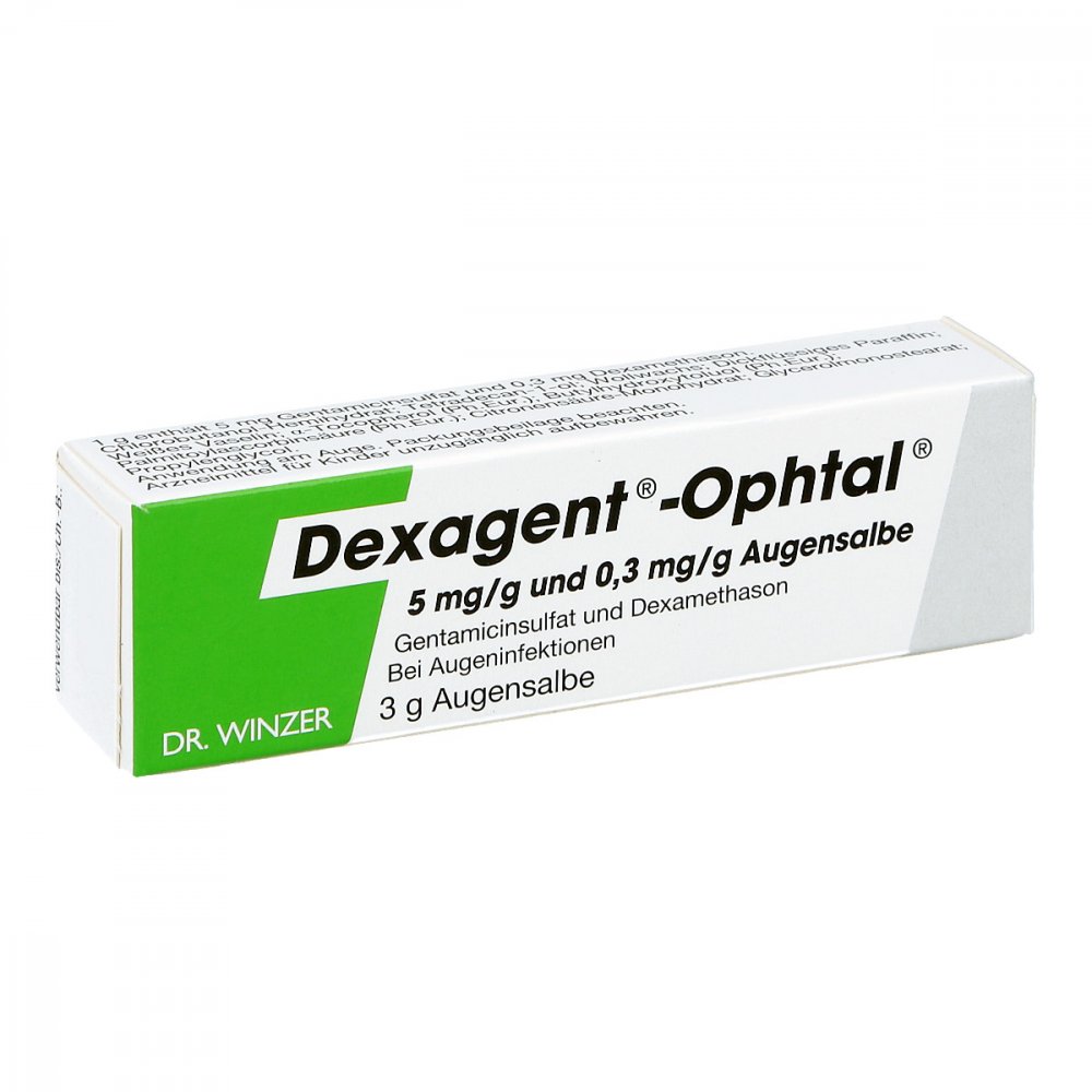 Dexagent-Ophtal Augensalbe (3 g)