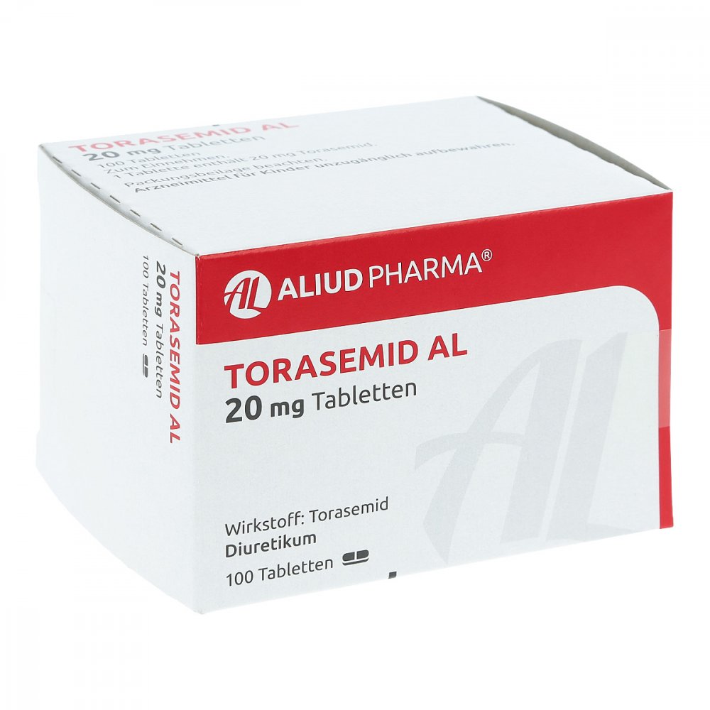 Torasemid Al 20 Mg Tabletten (100 stk)